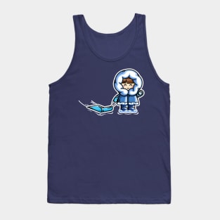 Kawaii Cute Fun In The Snow Tank Top